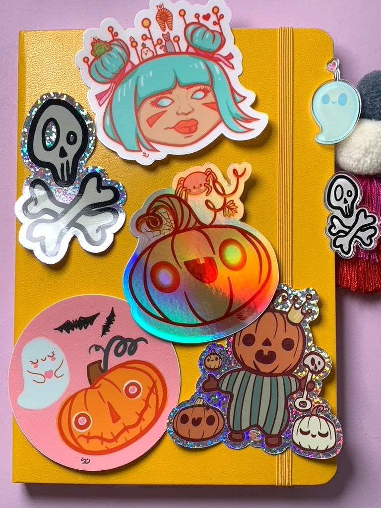 Love Ghost Acrylic Pin
