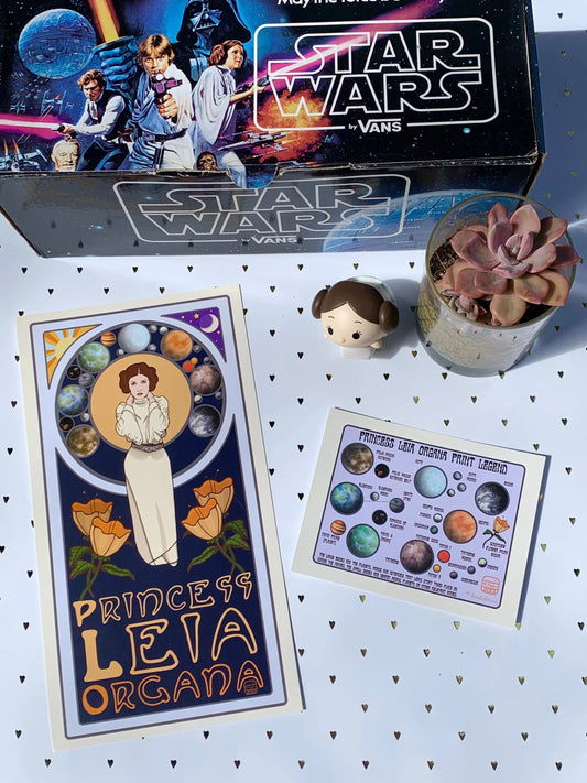 Princess Leia Art Print