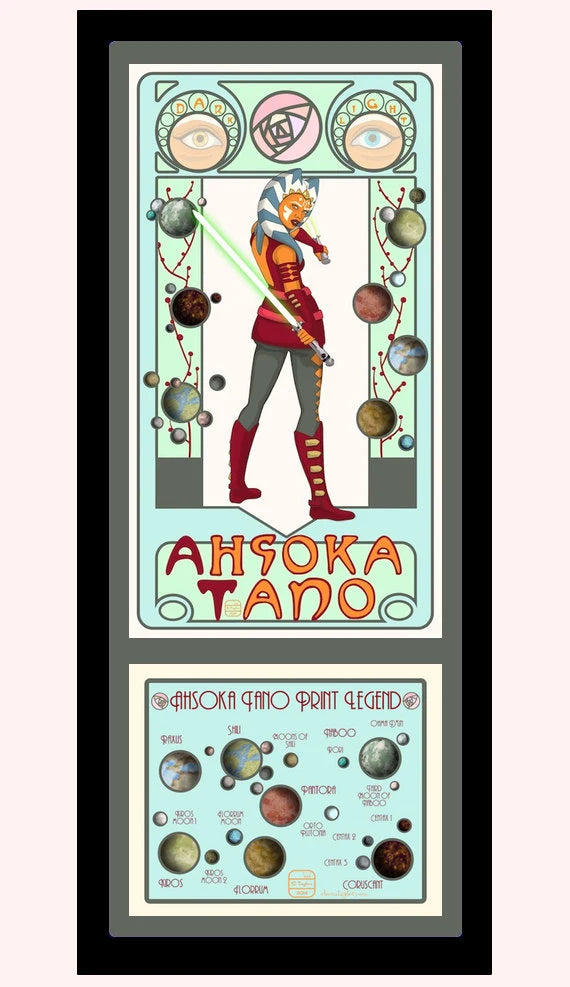 Ahsoka Tano Art Print