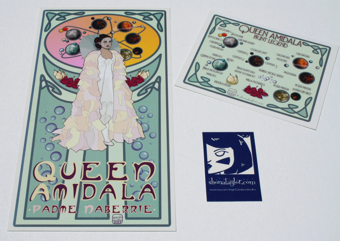 Queen Amidala Art Print