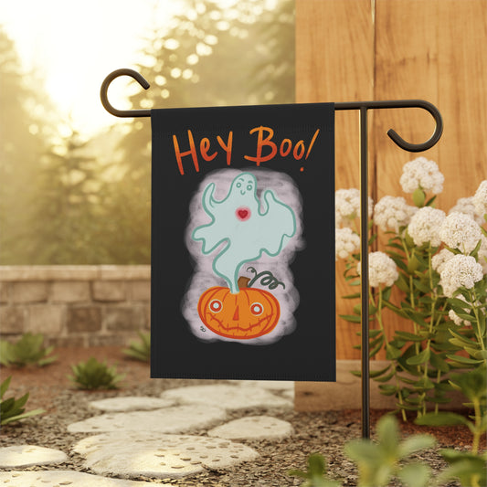 Hey Boo! Garden & House Banner